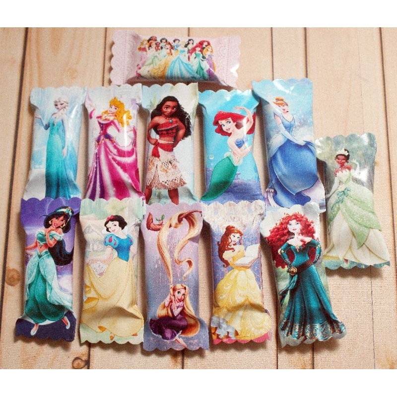 50 Lembrancinhas Aniversário Balinhas Personalizadas Princesas Disney Lembrancinha Aniversário