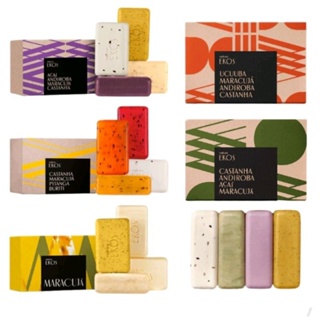 Sabonetes em Barra Puro Vegetal Cremoso e esfoliante em Oferta na Shopee