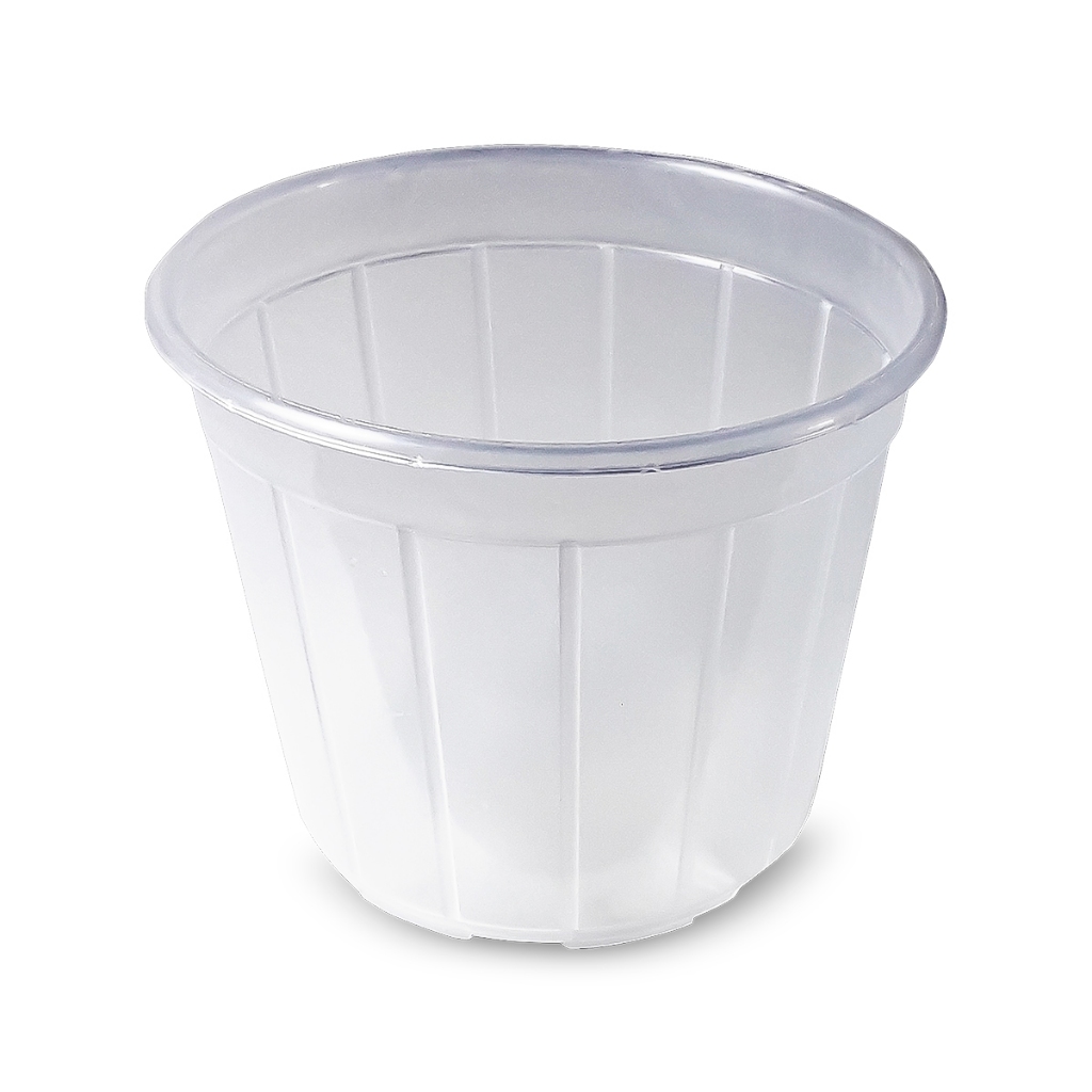 Vaso Transparente Orquídea Kit 10 Unidades Pote Cone Planta Artificial N°15 Arranjo Flores Decorativo