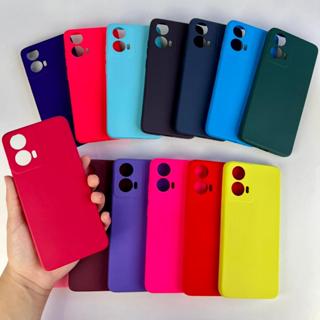 Capinha Para Motorola Moto G24 / Capa Case Silicone Aveludada Colorida Forrada (CF26)