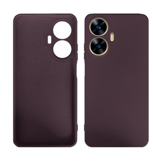 Capinha para Realme C55 6.7" Polegadas Em Silicone Proteção de Câmera Lisa