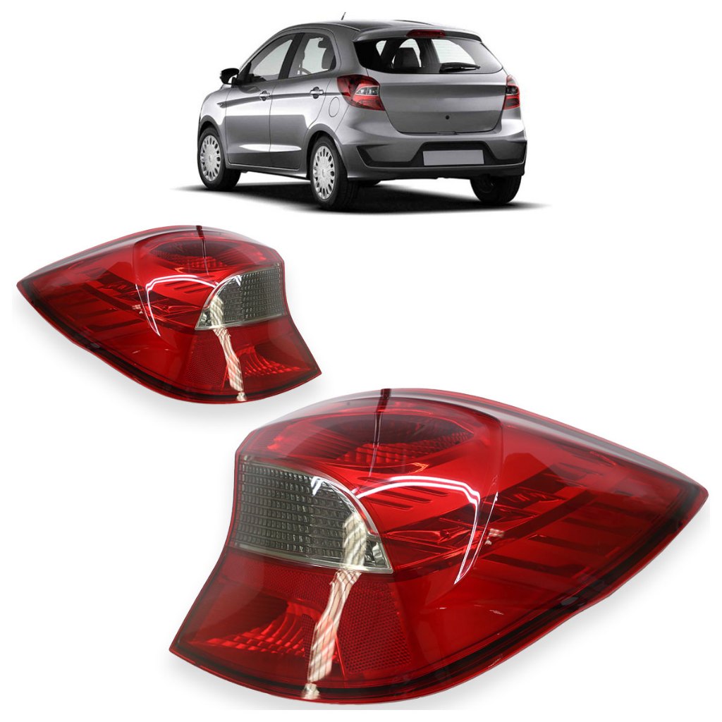 Lanterna Traseira Ka Hatch 2019 2020 2021 2022 2023 Fumê em Oferta na Shopee