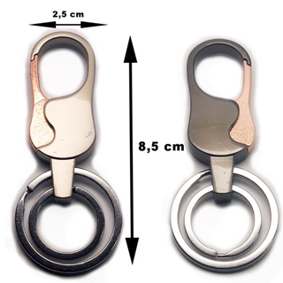 Chaveiro Mosquetão Chumbo Modelo 6033-B em Oferta na Shopee