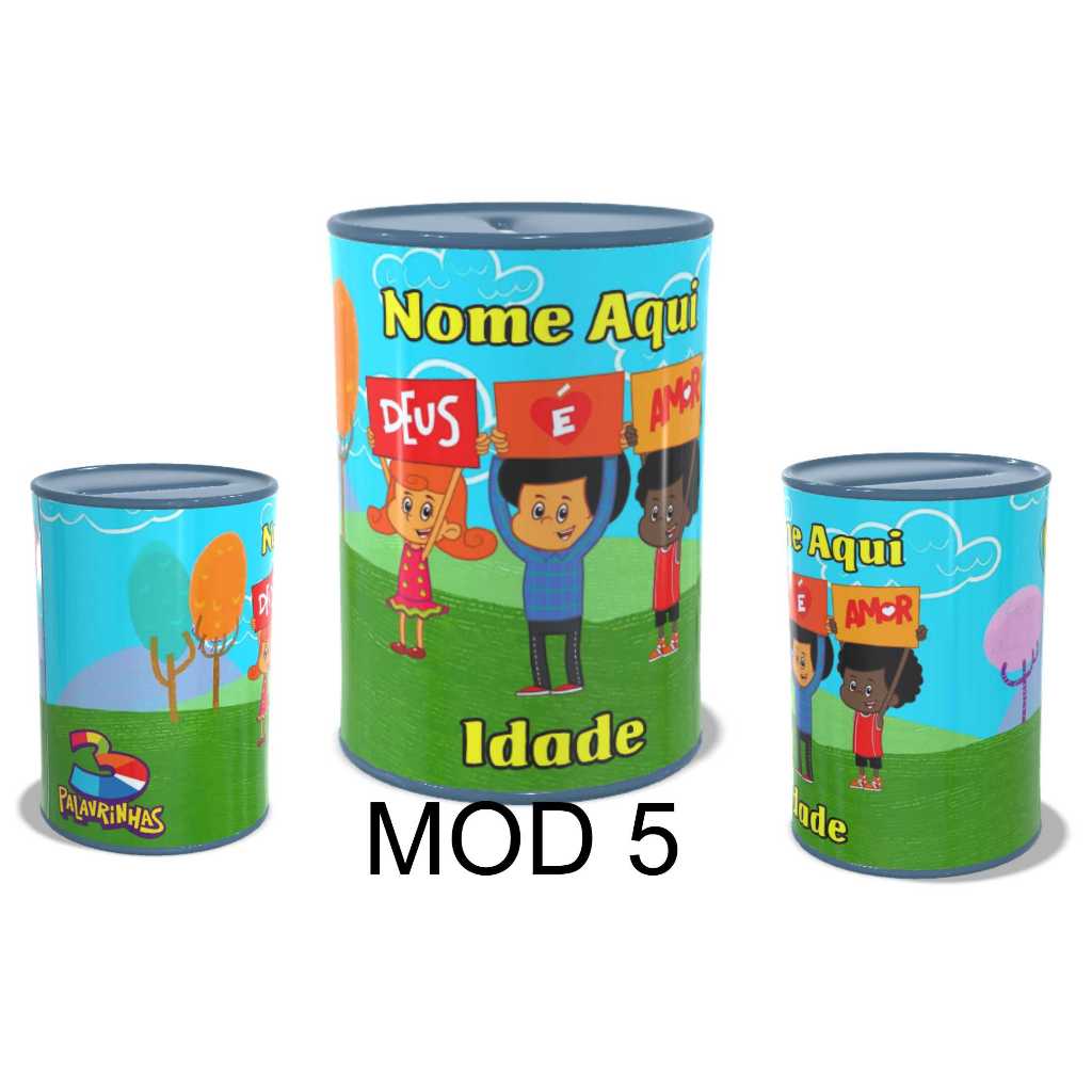 Kit 20 Rotulos adesivos Cofrinho 3 palavrinhas personalizado p/Aniversário / Chá de Bebê / Festas em Oferta na Shopee