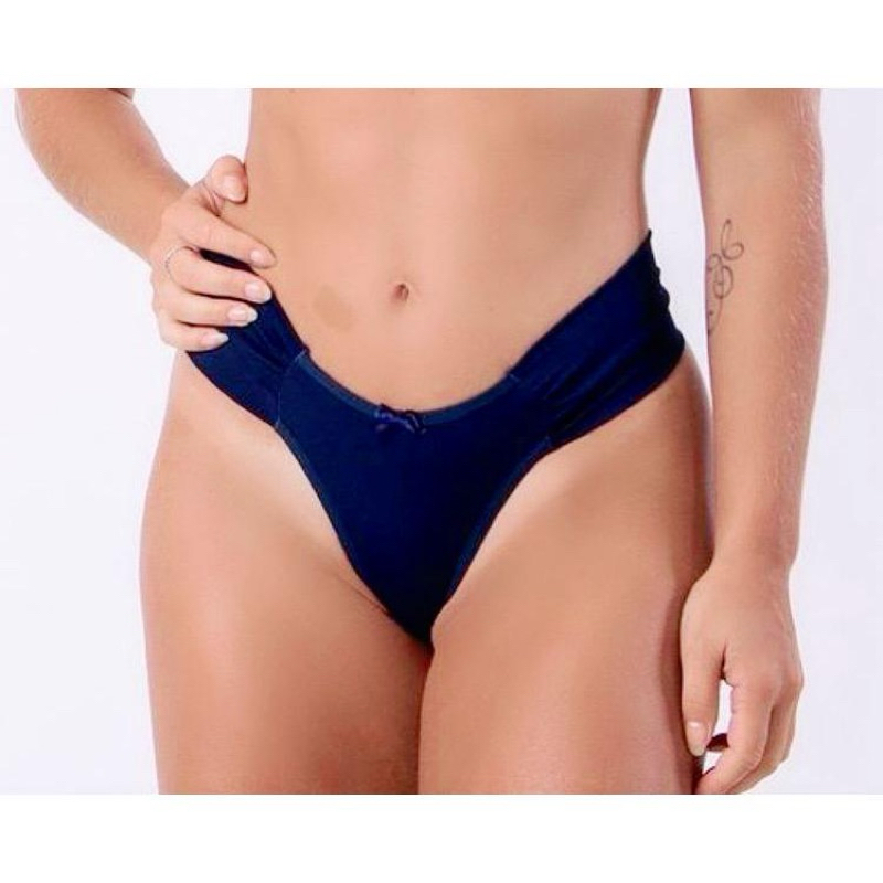 Kit 3 Calcinhas Fio Duplo Lateral Dupla Não Marca na Roupa em Oferta na Shopee