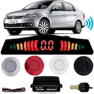 Sensor de Estacionamento ré Automotivo 4 pontos universal cores Sensor de ré em Oferta na Shopee