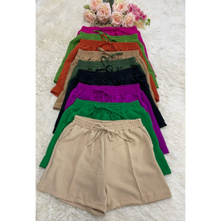 Short Duna Feminino Leve Verão Atlético Com Bolsos