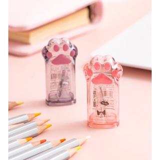 Apontador Patinha de Gato Kawaii - Papelaria Fofa Cat Paw Cute Girl volta as aulas Pata Gatinho em Oferta na Shopee