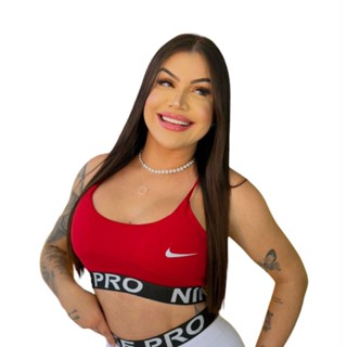 cropped Top Feminino Blusa Elástico Pro de alça com bojo