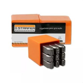 Punção Tipo Numerico 6mm Starfer Profissional em Oferta na Shopee