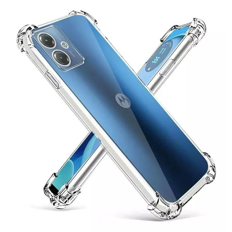 Kit Capa Capinha Case Anti Impacto + Película Para Motorola G54