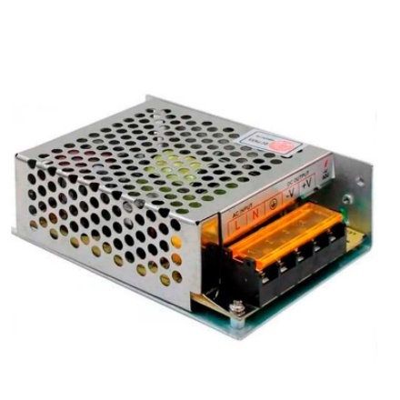 Fonte Chaveada 12v 5a 60w Camera Fita Led Som Bivolt Colmeia