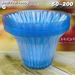 50~200 SUPORTE PÉ DE OVO DE PASCOA G 500/750/1000 kg BWB OFF (CHOCO)