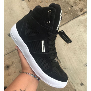 Botinha Bota Fitness Tênis Esportivo Cano Alto Palmilha Em Gel Confortável