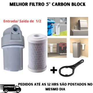 Filtro Carcaça 5" Pia Cavalete Caixa d