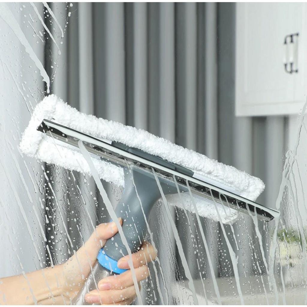 Limpa Vidro Rodo Spray 3 Em 1 Multiuso MOP Limpador