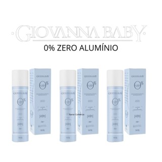 Desodorante Giovanna Baby Aerosol Blue 0% Zero Alumínio 150ml - 3 UNIDADES