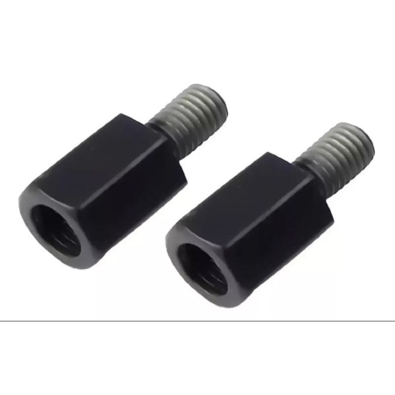 PAR Adaptador Rosca M8 Direita Para M10 Direita HONDA Elite Lead Burgman