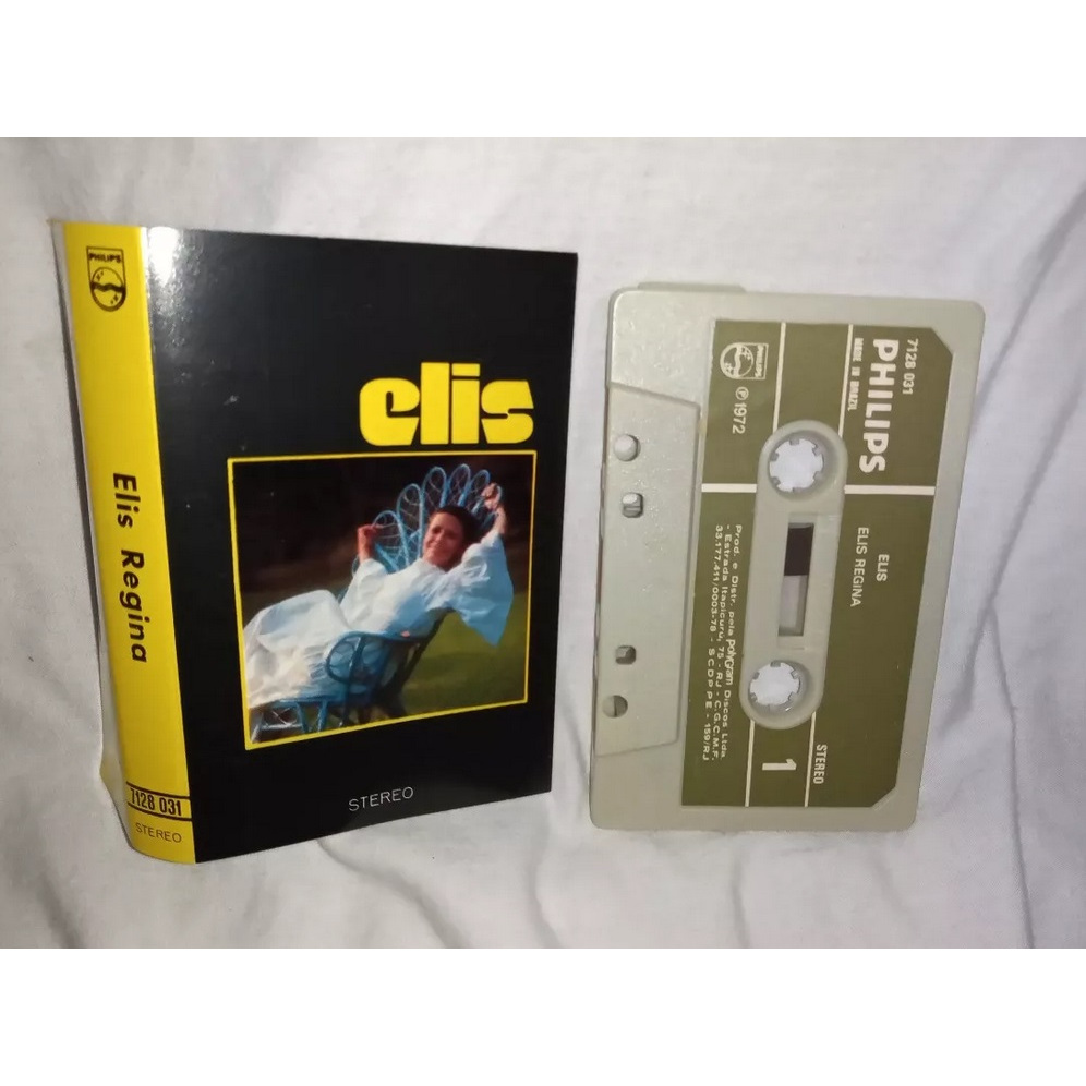 Fita K7 Elis Regina 1972 Águas De Março Mpb Cantora Cassete