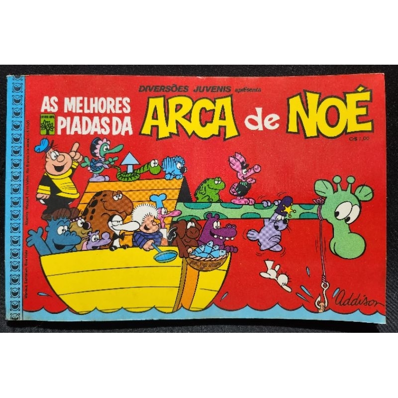 Hq As Melhores Piadas da Arca de Noé — R$ 60,00 em Shopee