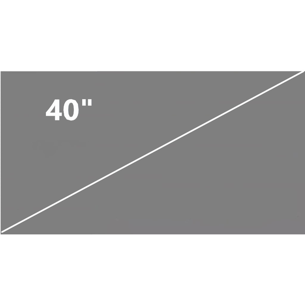 Película P/ Tv Lcd Polarizada 0°/ 40 Polegadas Compatível Com a Philco + Espátula Aplicadora de Brinde