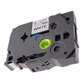 Fita Tze Tz 231 Compatível P/ Rotulador Brother Branca 12mm em Oferta na Shopee
