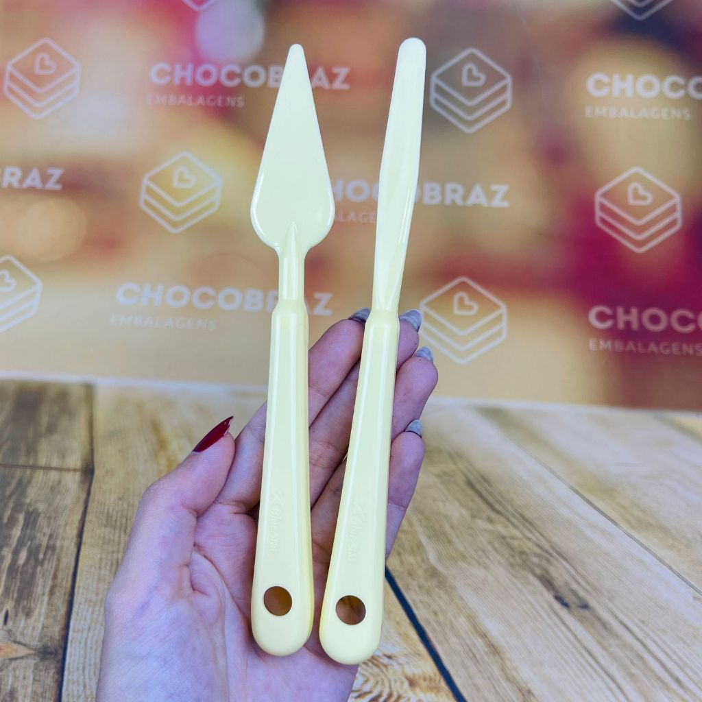 Kit 2 Espátula Artística Confeitaria (Blue Star) em Oferta na Shopee