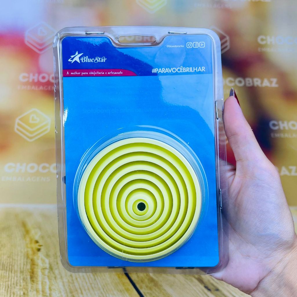 Kit Cortador Redondo P - 8 Peças Blue Star em Oferta na Shopee