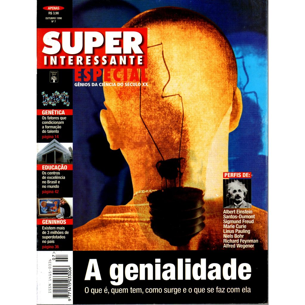 Revista Super Interessante, Nº 07, Outubro De 1998