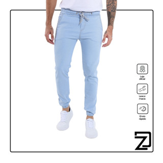 Calça Jogger Masculina Jeans Cores