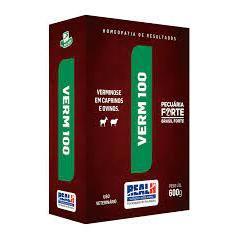 Controle de verminoses em Caprinos e Ovinos Verm 100 600gr Real H