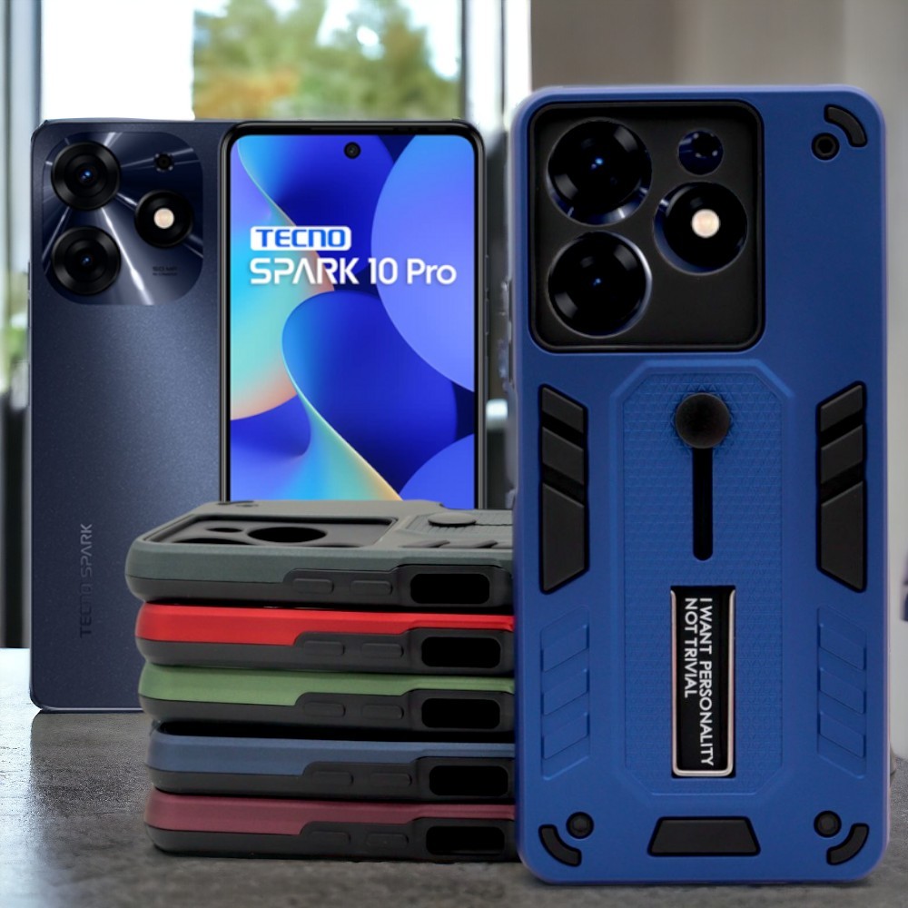Capa Anti-Impacto Spark 10 Pro Resistente A Quedas