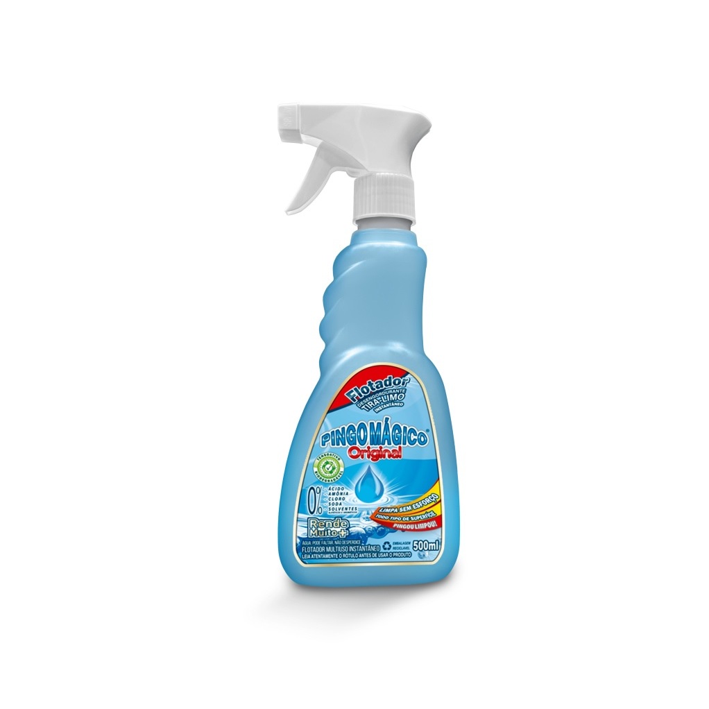 Pingo Mágico Original Eco 1L  LIMPA TUDO  Limpeza Geral Sem Soda, Ácido, Cloro, Amõnia Nem Solventes