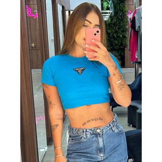 Cropped Ribana Premium Prada Lançamento