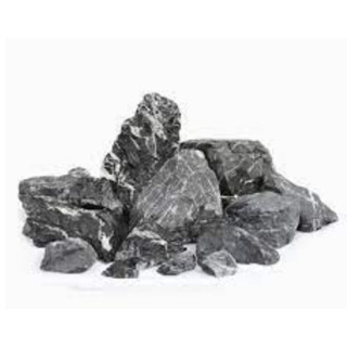 Rochas Black & White Rock Enfeite Hardscape Para Aquarios e Lagos - 1kg ou 2kg em Oferta na Shopee