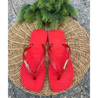 Chinelo Sandalia de Dedo Havaianas Quadrado Feminino