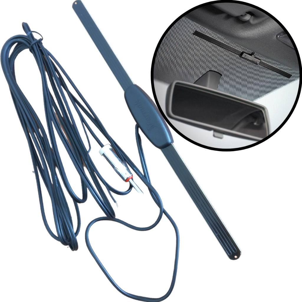 Antena Eletrônica do Parabrisa Preta MC2000 Original Permak em Oferta na Shopee