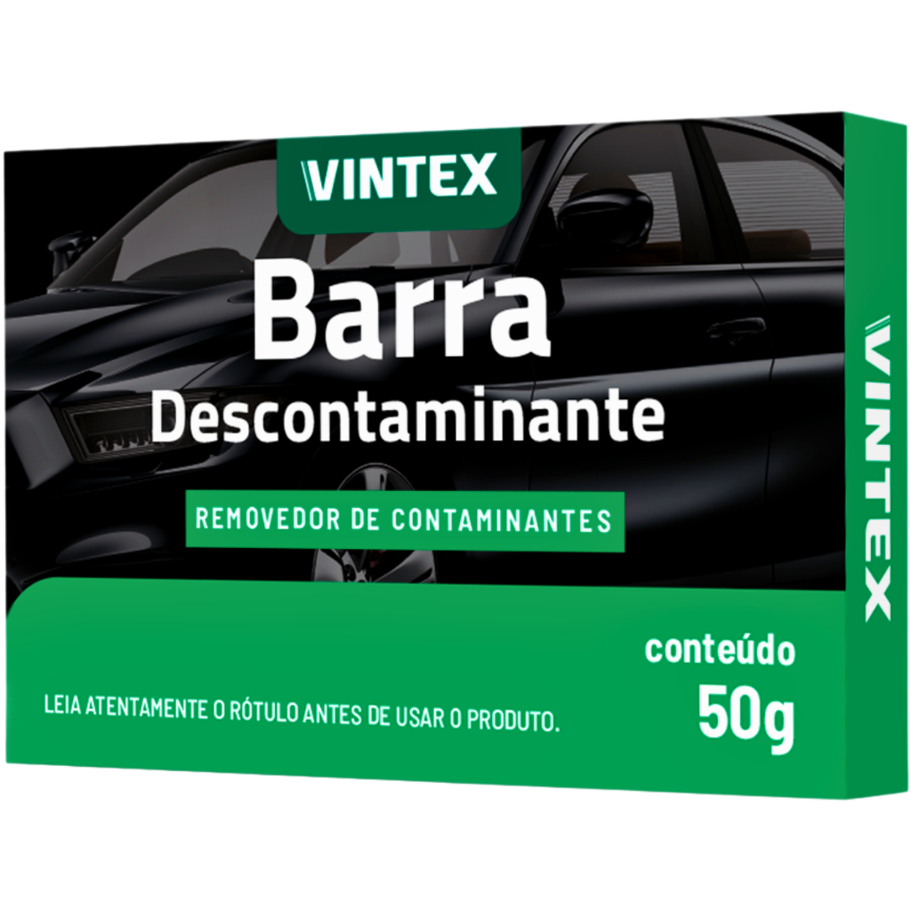 Barra Descontaminante 50g Vintex Argila para Descontaminar Pintura - Spare Parts and Accessories for Vehicles