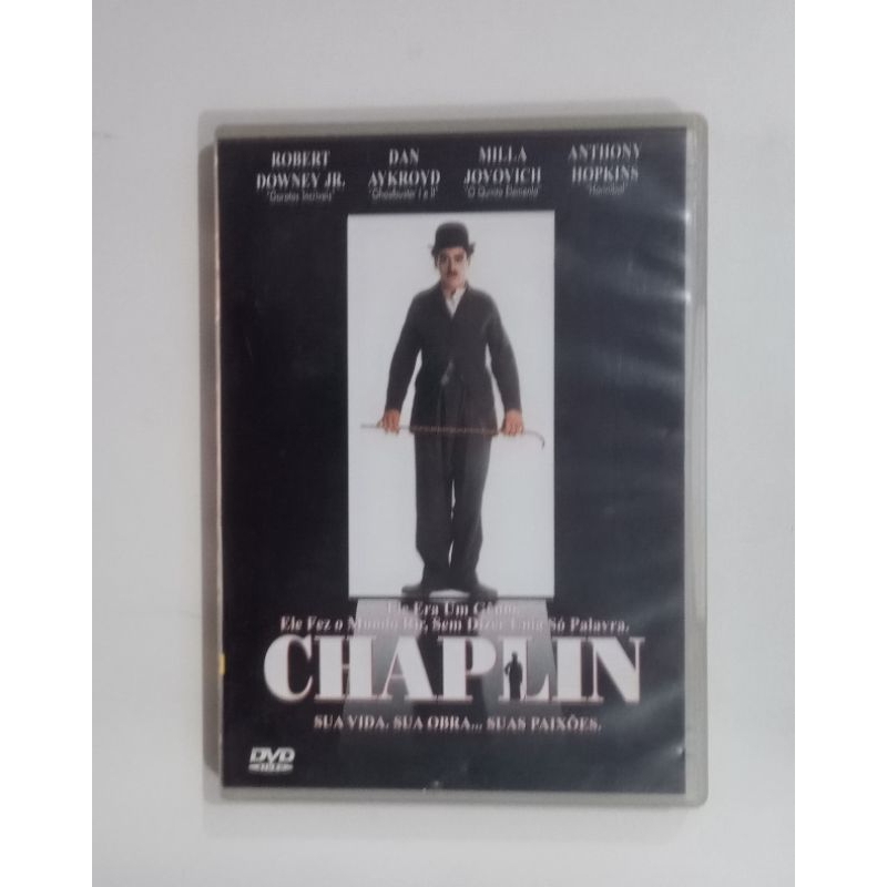 Dvd- Chaplin - Roberto Downey Jr - Primeira Versão raro