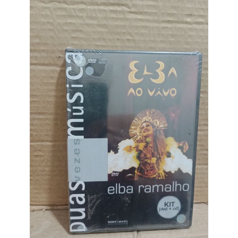 CD+DVD ELBA RAMALHO- ELBA AO VIVO (ORIGINAL/LACRADO)