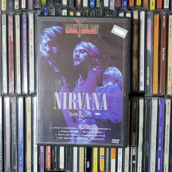 DVD NIRVANA RAW & LIVE