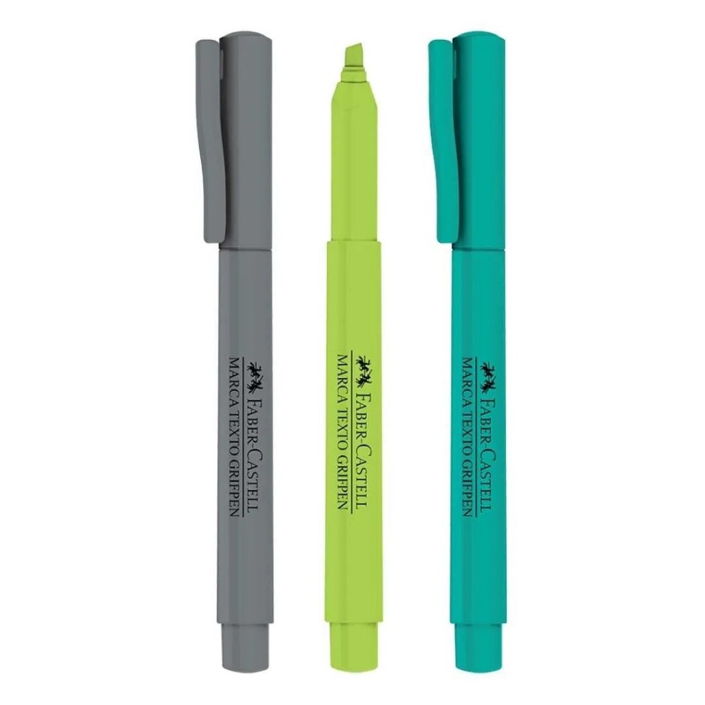 Marca Texto Grifpen FABER-CASTELL Novas Cores