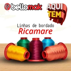 Linhas De Bordado Ricamare 4000m