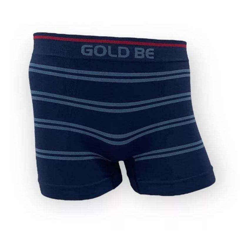 Cueca Boxer Gold Be – Kit 3 Unidades | Microfibra Sem Costura | Conforto  Ajuste Perfeito