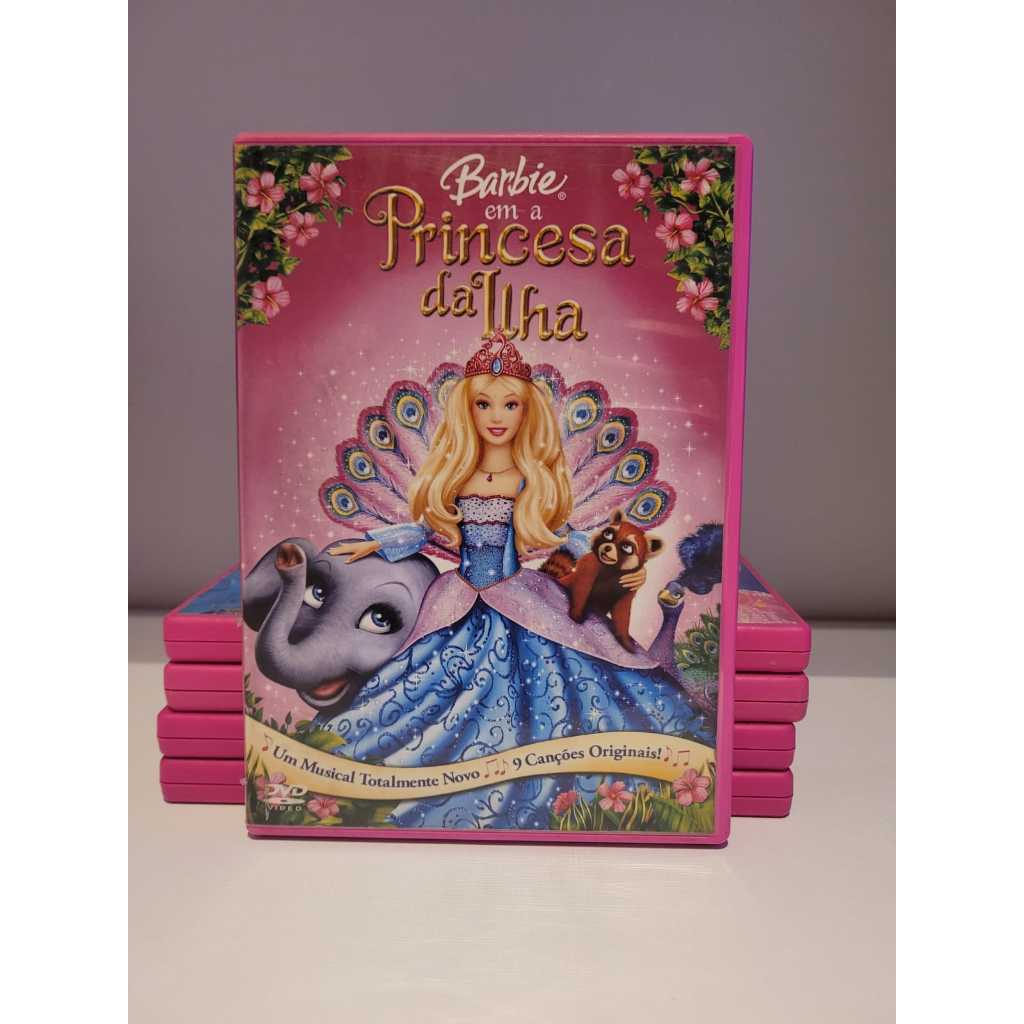 BARBIE EM A PRINCESA DA ILHA - DVD - Original