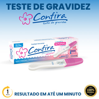 Teste de Gravidez Com Indicador de Semanas Confira
