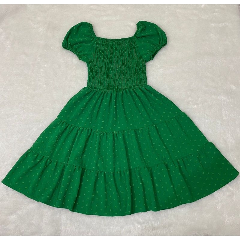 VESTIDO JUVENIL CAMPONESA PRINCESA MODA VERÃO 2025 em Oferta na Shopee