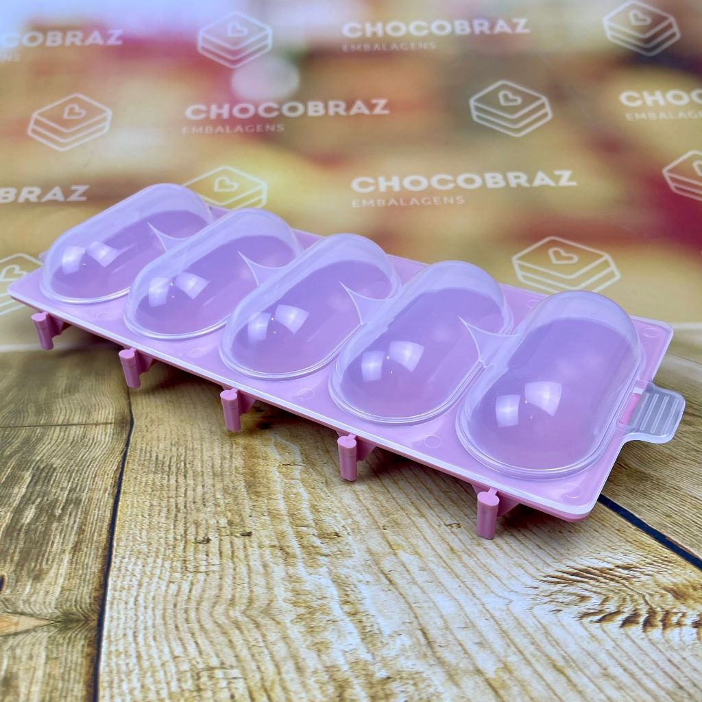 1~5 CHOCALHO PARA CONFEITOS ROSA – 5 CAVIDADES (BLUE STAR) em Oferta na Shopee