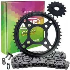 Kit Relação Transmissão Kmc S/ Retentor Honda Titan160 Todas - 880429