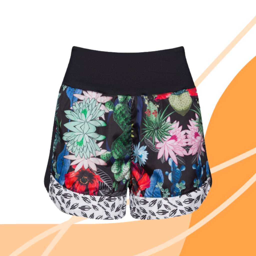 Short Beach Tennis Feminino Samantha Barijan Uv50+ Mormaii em Oferta na Shopee